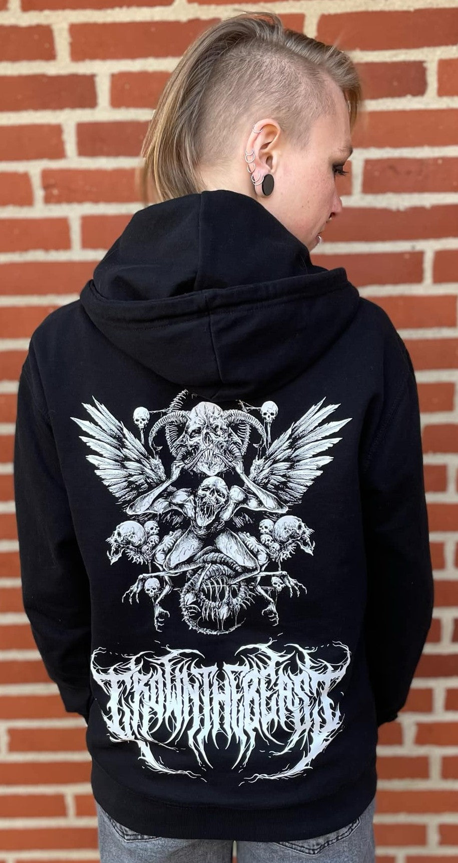 CTB Winged Horror Zoodie