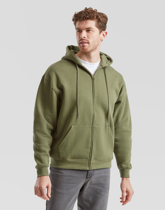 Premium Hooded Sweat Jacket By Fruit of The Loom