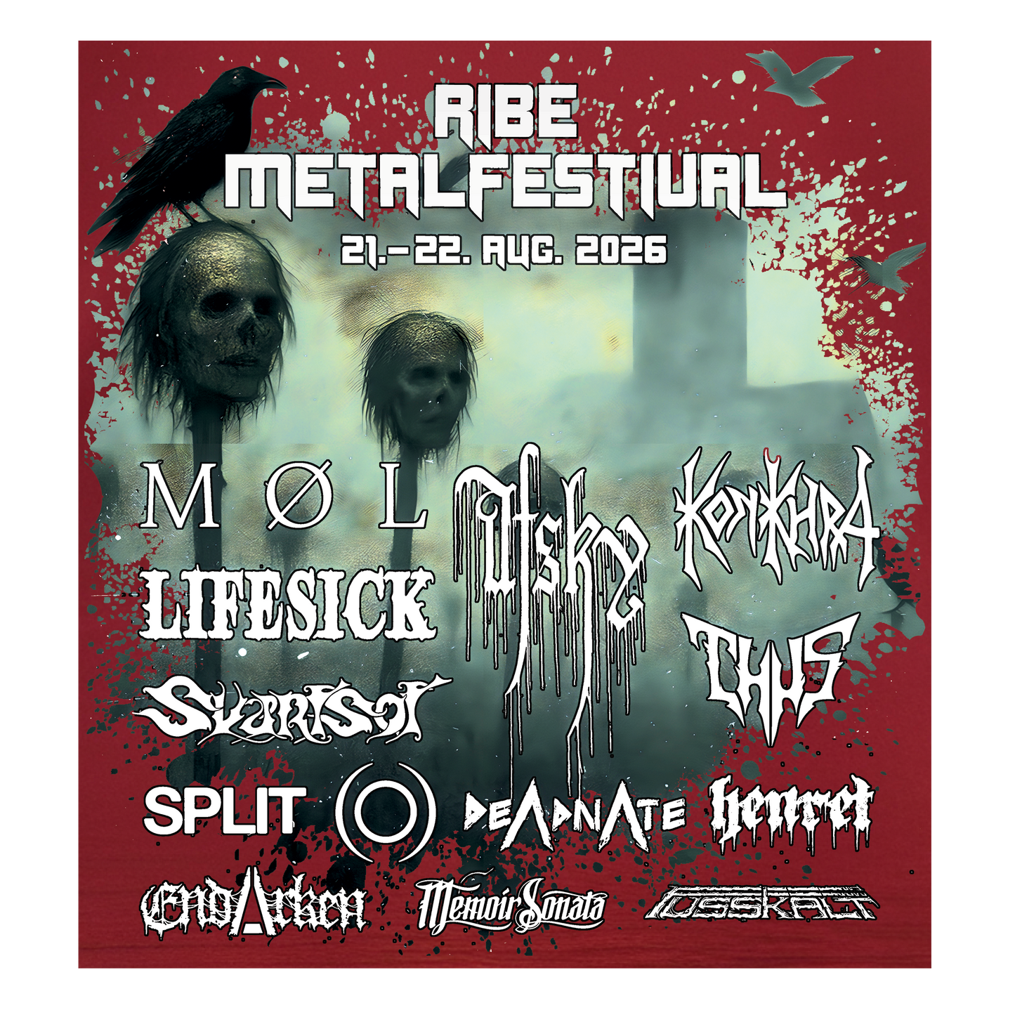Ribe Metal Festival Official Merch Tank