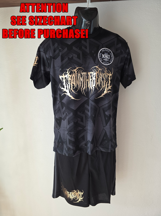 Metal Heads United X Crown The Beast Limited Ed. Golden Soccer Set