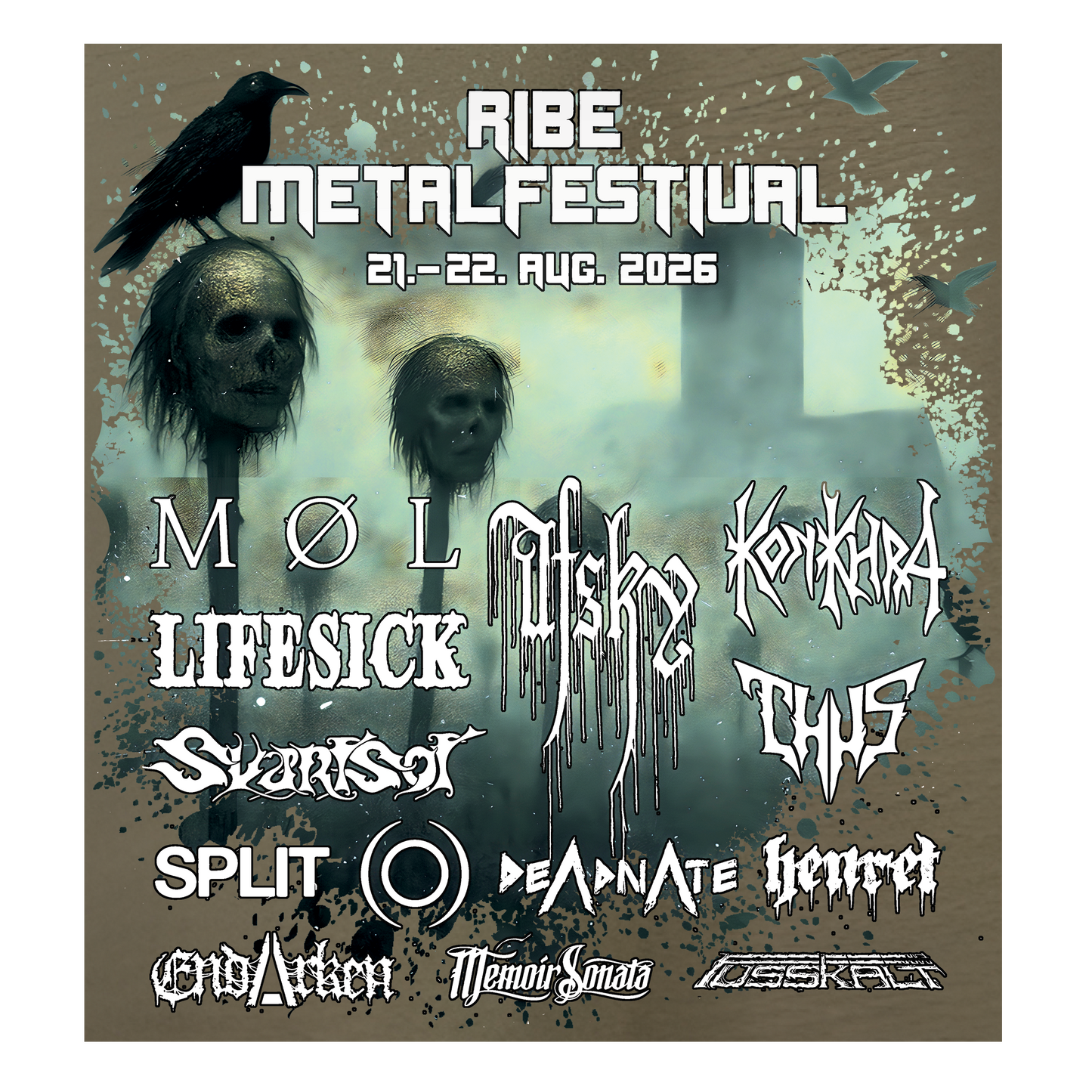 Ribe Metal Festival Official Merch Tank