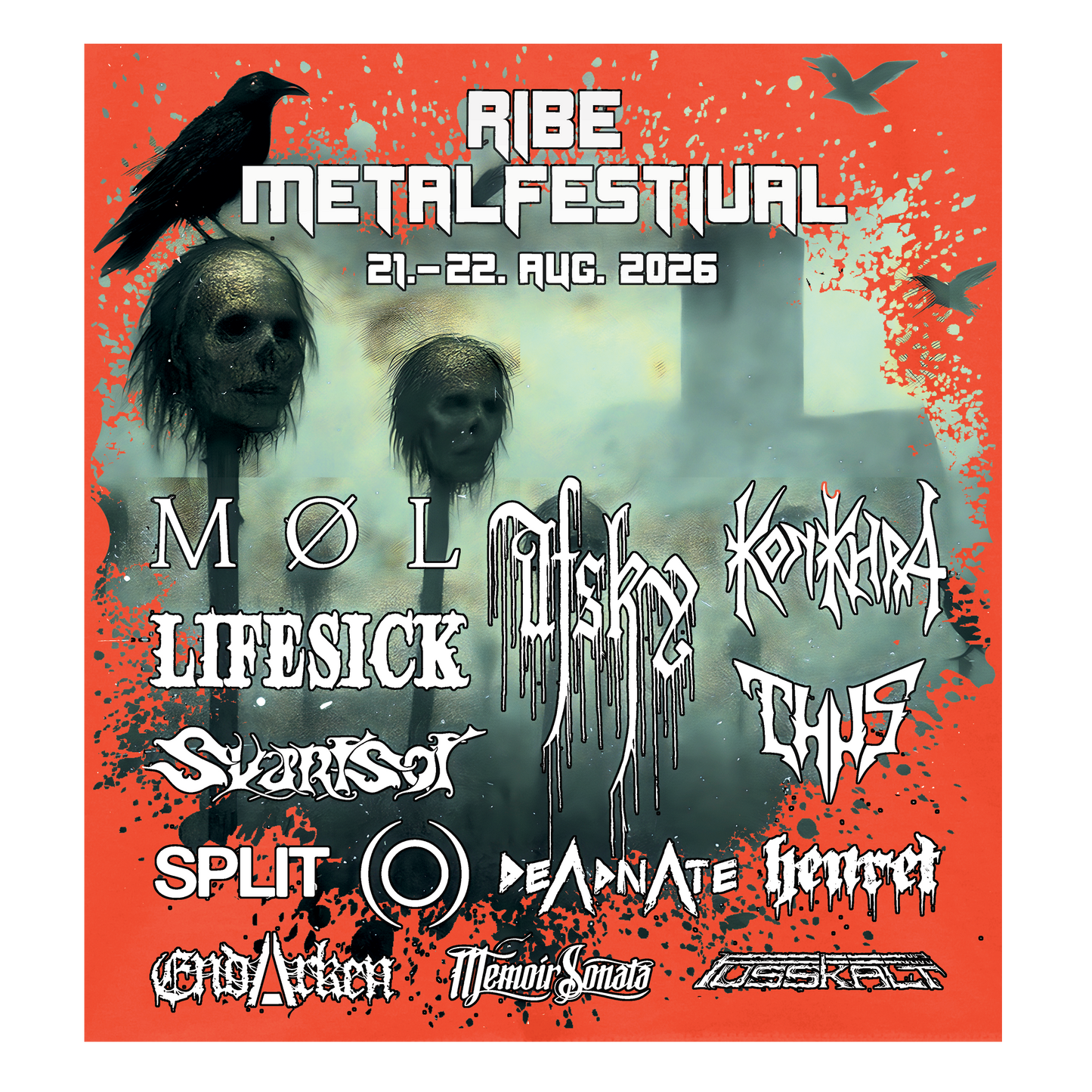 Ribe Metal Festival Kids Merch Tee
