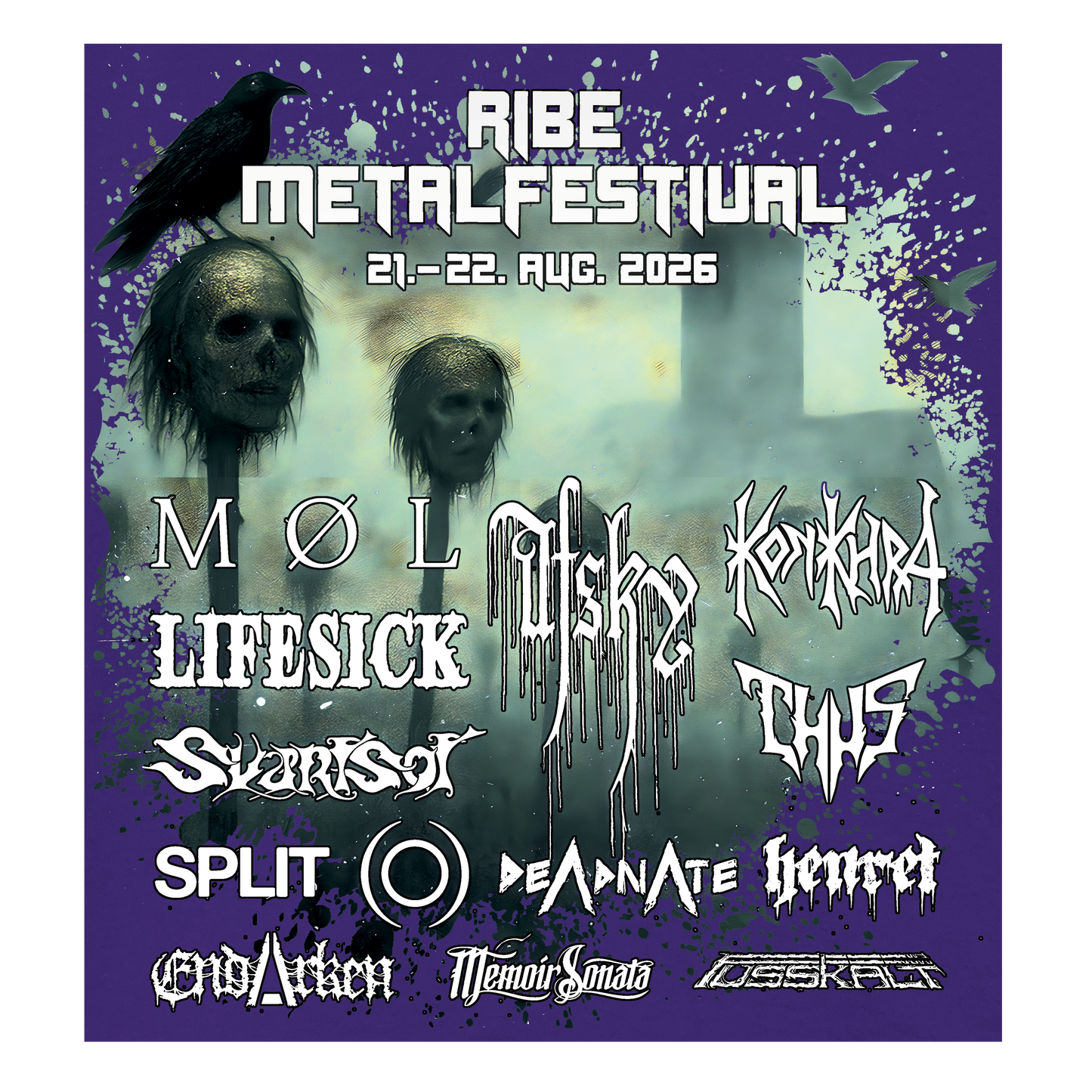Ribe Metal Festival Kids Merch Tee