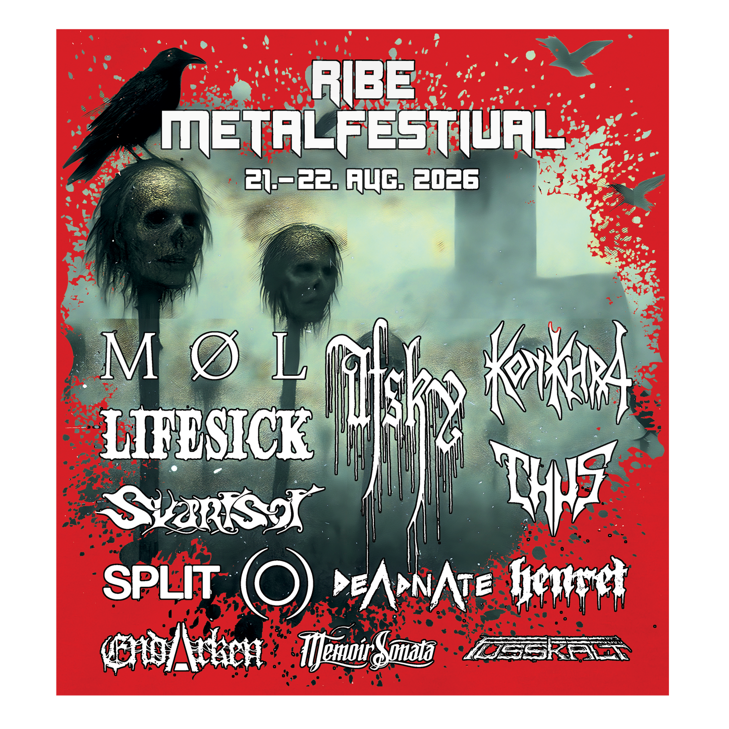 Ribe Metal Festival Kids Merch Tee