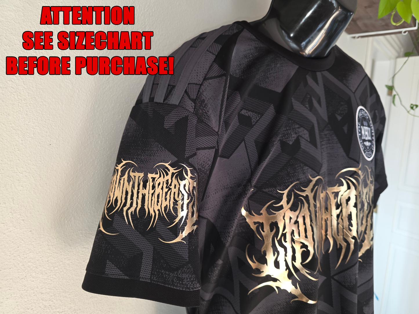 Metal Heads United X Crown The Beast Limited Ed. Golden Soccer Set