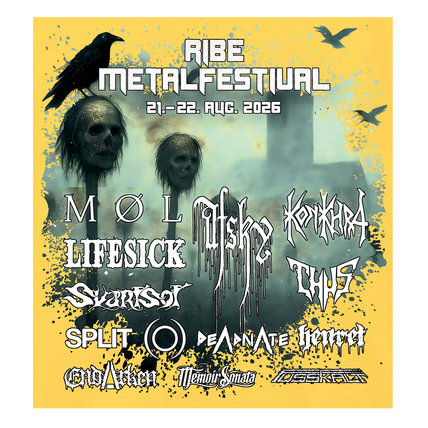 Ribe Metal Festival Kids Merch Tee